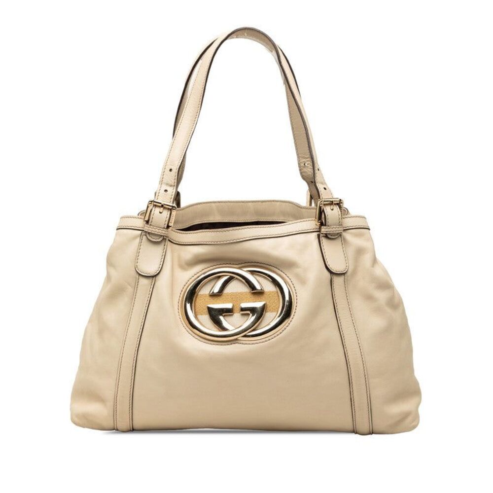Gucci Interlocking G Newbrid Tote Bag
